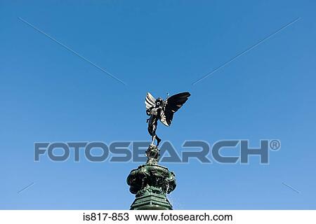 Stock Image - Statue of eros. Fotosearch