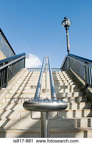 Steps and railings View Large Photo Image Stock Image - Steps and railings. Fotosearch