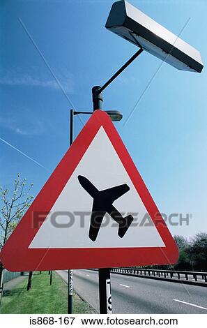 Stock Photo - Airport sign. Fotosearch