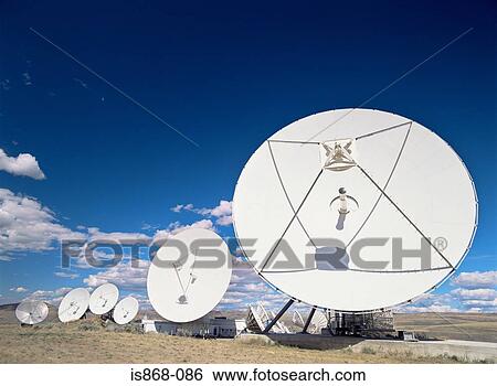 Stock Photograph - Communications antenna brewster washington. Fotosearch