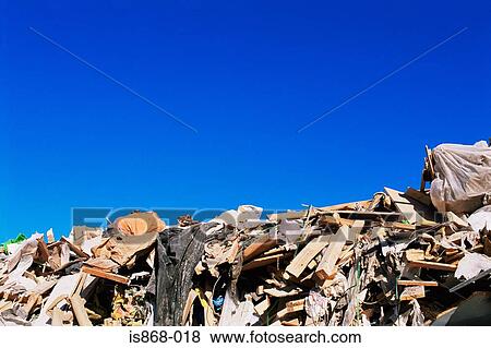 Rubbish in a dump View Large Photo Image Stock Photo - Rubbish in a dump. Fotosearch