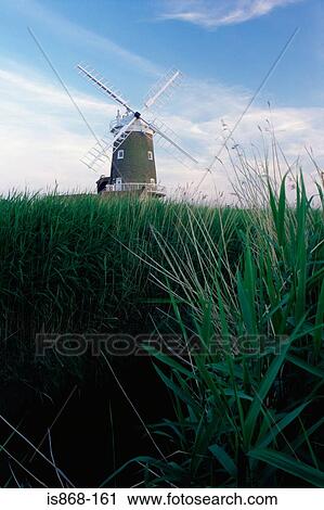 Windmill View Large Photo Image Stock Image - Windmill. Fotosearch