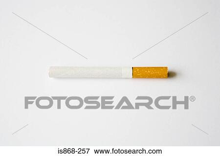 Stock Photo - A cigarette. Fotosearch