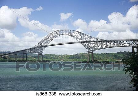 Bridge of the americas panama View Large Photo Image Stock Photo - Bridge of the americas panama. Fotosearch
