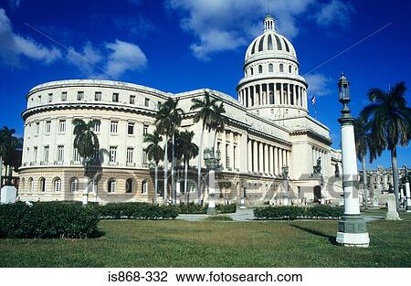 Stock Image - El capitolio building havana. Fotosearch