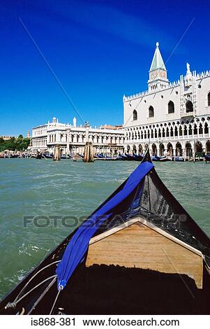 Gondola approaching venice View Large Photo Image Stock Image - Gondola approaching venice. Fotosearch