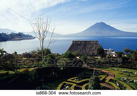 Picture - Lake atitlan guatemala. Fotosearch