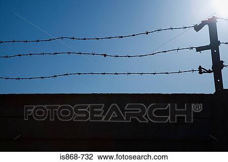 Barbed wire View Large Photo Image Stock Image - Barbed wire. Fotosearch