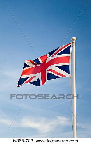Stock Image - British flag. Fotosearch