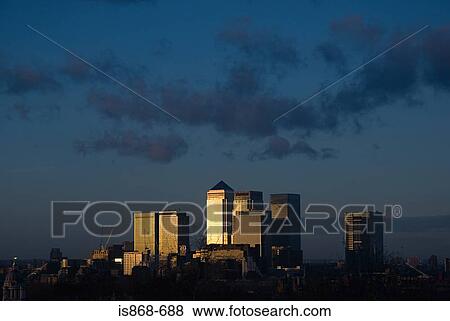 Stock Photo - Canary wharf. Fotosearch