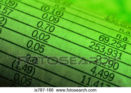 Numbers on a spreadsheet View Large Photo Image Stock Photograph - Numbers on a spreadsheet. Fotosearch