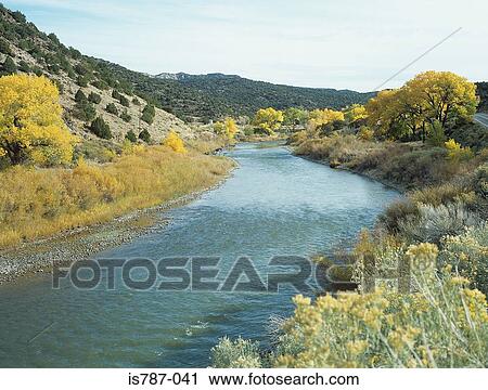 Stock Image - Rio grande new mexico. Fotosearch