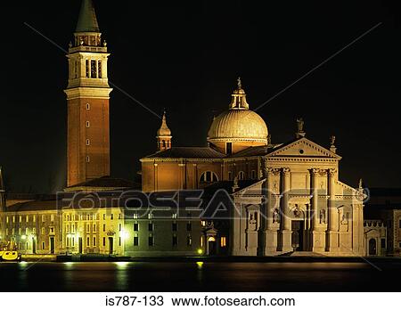 San giorgio maggiore at night View Large Photo Image Stock Image - San giorgio maggiore at night. Fotosearch