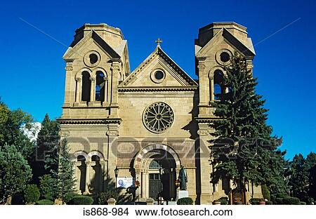 Picture - St francis cathedral santa fe. Fotosearch