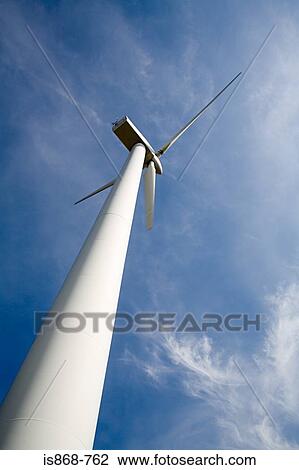 Stock Image - Wind turbine. Fotosearch