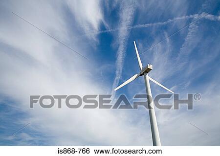 Wind turbine View Large Photo Image Stock Photograph - Wind turbine. Fotosearch