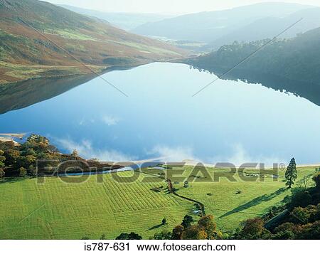 Stock Image - Beautiful lake. Fotosearch
