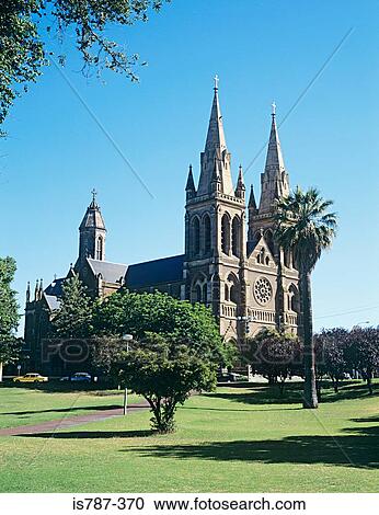 Church in adelaide australia View Large Photo Image Stock Image - Church in adelaide australia. Fotosearch