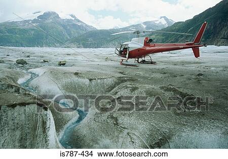 Meade glacier canada View Large Photo Image Picture - Meade glacier canada. Fotosearch