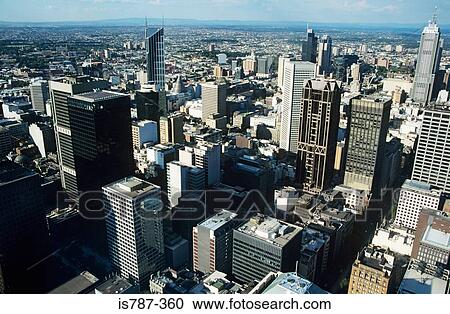 Stock Image - Melbourne australia. Fotosearch