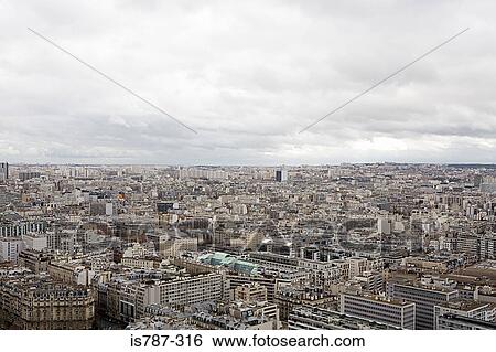 Paris cityscape View Large Photo Image Stock Photograph - Paris cityscape. Fotosearch