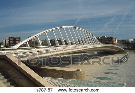 Alameda bridge in valencia View Large Photo Image Stock Image - Alameda bridge in valencia. Fotosearch