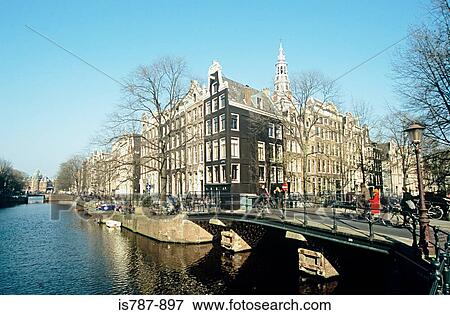 Amsterdam View Large Photo Image Stock Photo - Amsterdam. Fotosearch