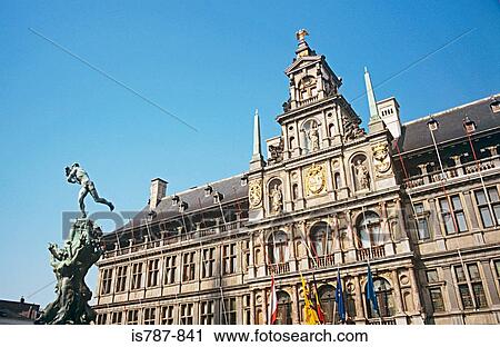 Antwerp city hall View Large Photo Image Stock Image - Antwerp city hall. Fotosearch