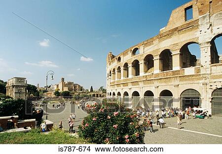 Colosseum View Large Photo Image Picture - Colosseum. Fotosearch