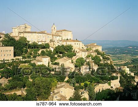 Gordes france View Large Photo Image Picture - Gordes france. Fotosearch