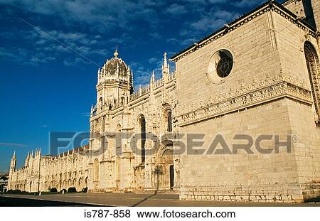 Stock Photo - Jeronimos monastery lisbon. Fotosearch