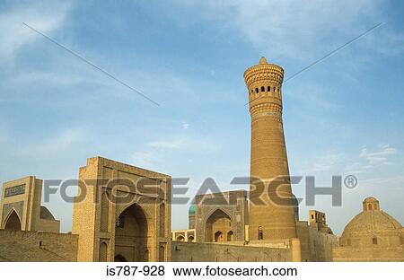 Kalyan minaret bukhara View Large Photo Image Stock Photo - Kalyan minaret bukhara. Fotosearch
