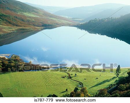 Lough tay View Large Photo Image Stock Photo - Lough tay. Fotosearch