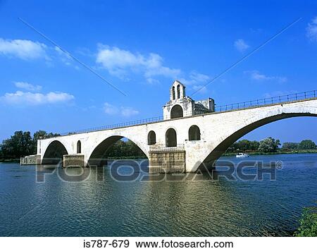 Pont st benezet avignon View Large Photo Image Stock Photo - Pont st benezet avignon. Fotosearch