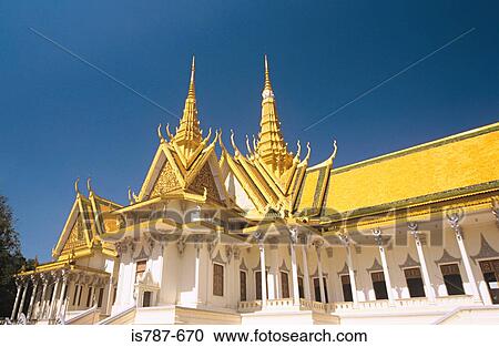 Royal palace phnom penh View Large Photo Image Stock Image - Royal palace phnom penh. Fotosearch