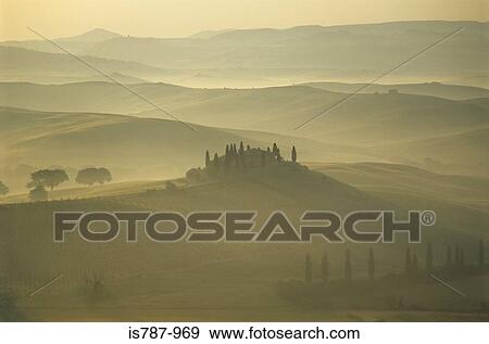 Stock Photo - San quirico tuscany. Fotosearch