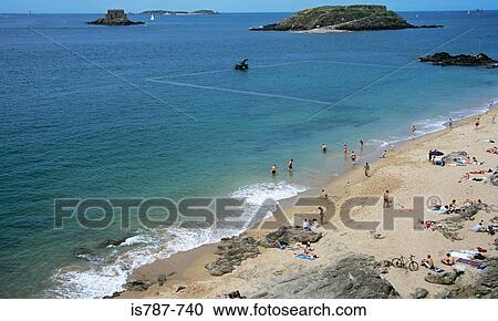 St malo brittany View Large Photo Image Stock Image - St malo brittany. Fotosearch