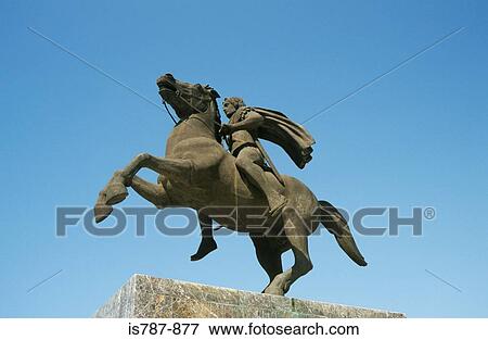 Statue of alexander the great View Large Photo Image Stock Photo - Statue of alexander the great. Fotosearch