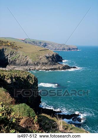 Cornish coast View Large Photo Image Stock Image - Cornish coast. Fotosearch