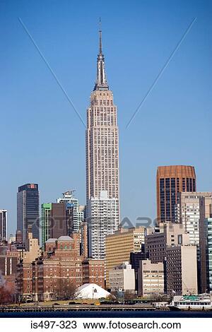 Stock Image - Empire state building. Fotosearch