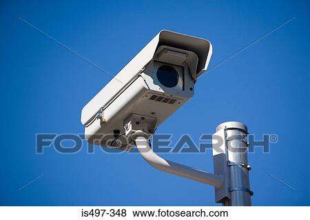 Stock Photo - Surveillance camera. Fotosearch