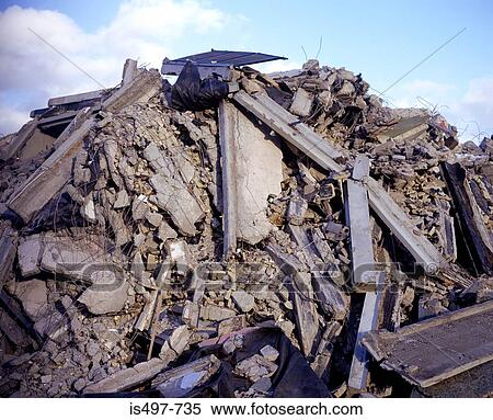 A pile of rubble View Large Photo Image Stock Photography - A pile of rubble. Fotosearch