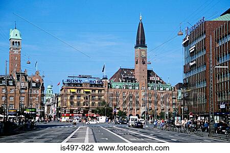 Copenhagen View Large Photo Image Stock Image - Copenhagen. Fotosearch