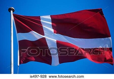 Danish flag View Large Photo Image Stock Photo - Danish flag. Fotosearch