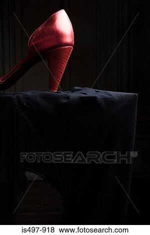 High heeled shoe View Large Photo Image Stock Photo - High heeled shoe. Fotosearch
