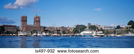 Oslo harbour View Large Photo Image Stock Image - Oslo harbour. Fotosearch
