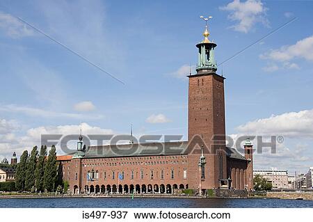Stockholm city hall View Large Photo Image Stock Photo - Stockholm city hall. Fotosearch