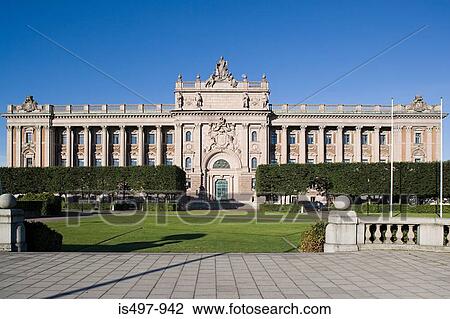 Stockholm parliament building View Large Photo Image Stock Image - Stockholm parliament building. Fotosearch