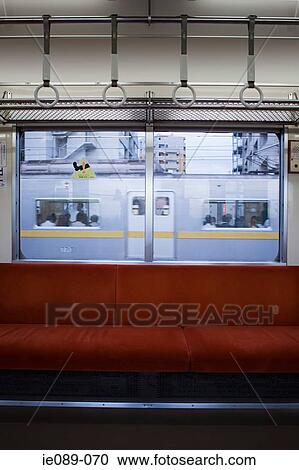 Empty subway train View Large Photo Image Stock Image - Empty subway train. Fotosearch