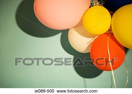 A bunch of balloons View Large Photo Image Stock Image - A bunch of balloons. Fotosearch